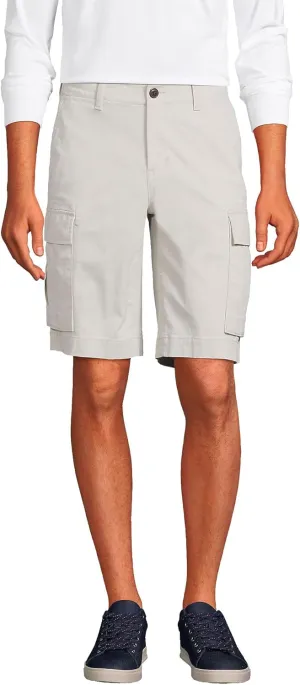 Lands' End Men's 10.5" Traditional Fit Stretch Knockabout Cargo Shorts