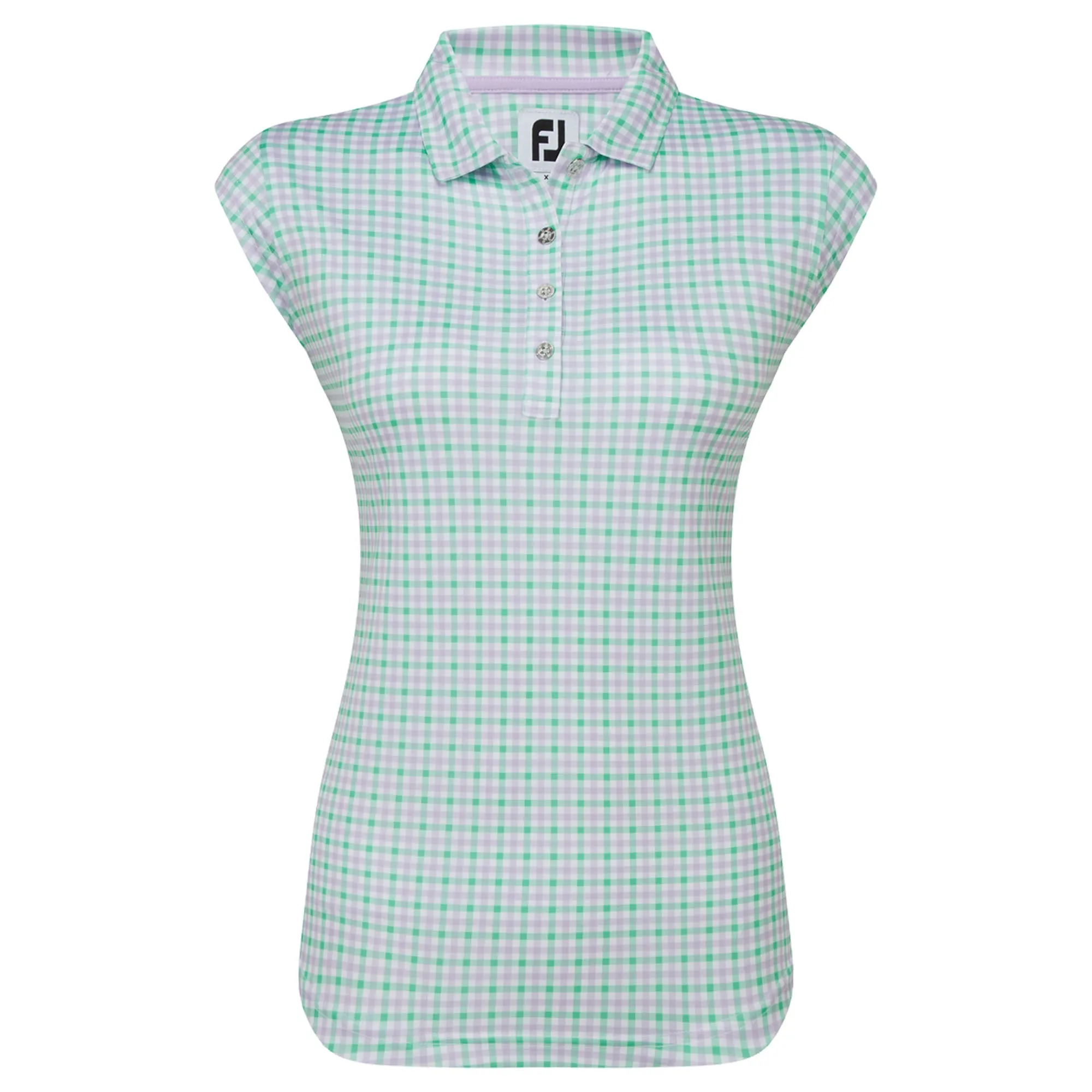 Lavender Fields Gingham Print Interlock Women's