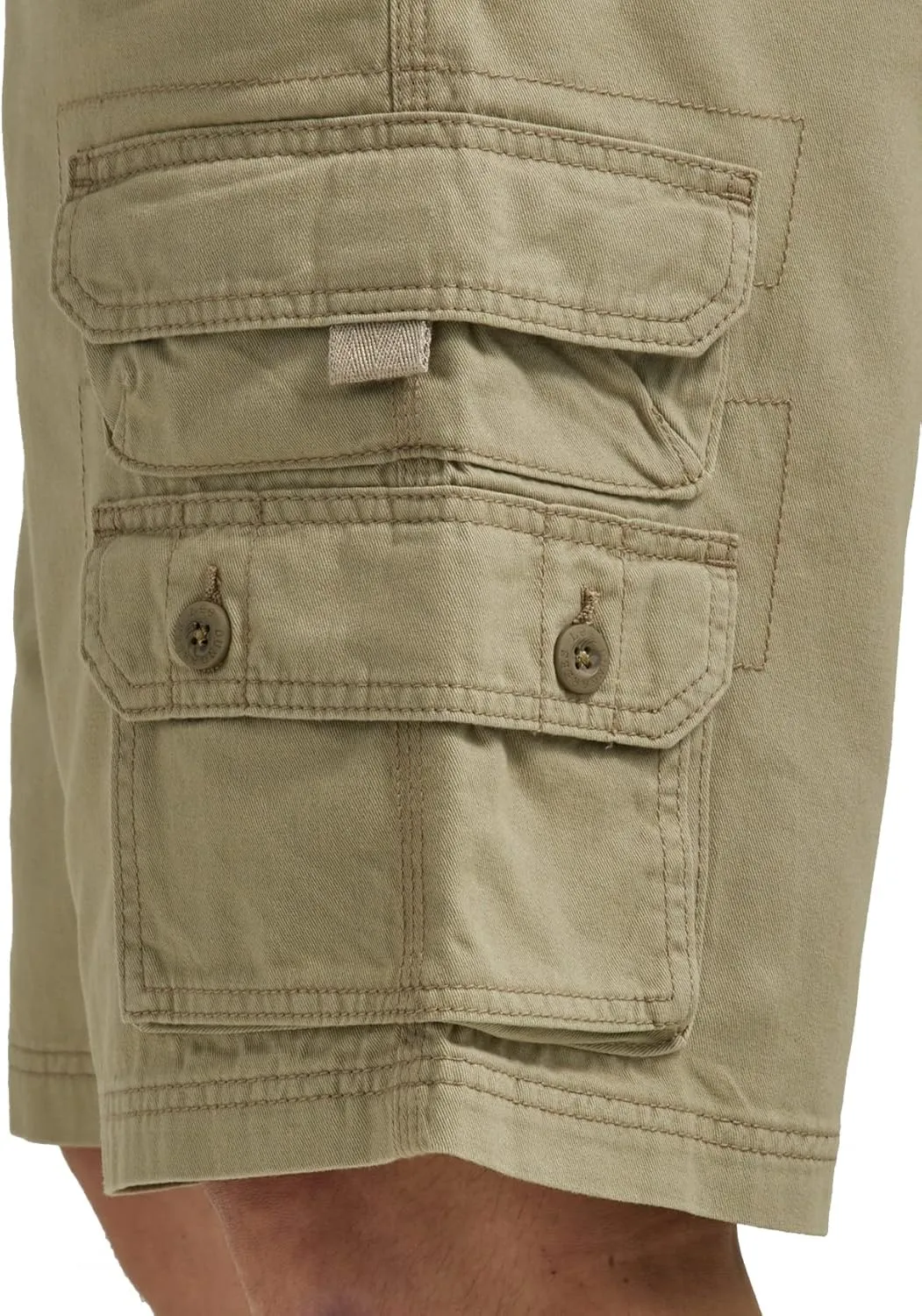 Lee Men's Big & Tall Dungarees Belted Wyoming Cargo Short