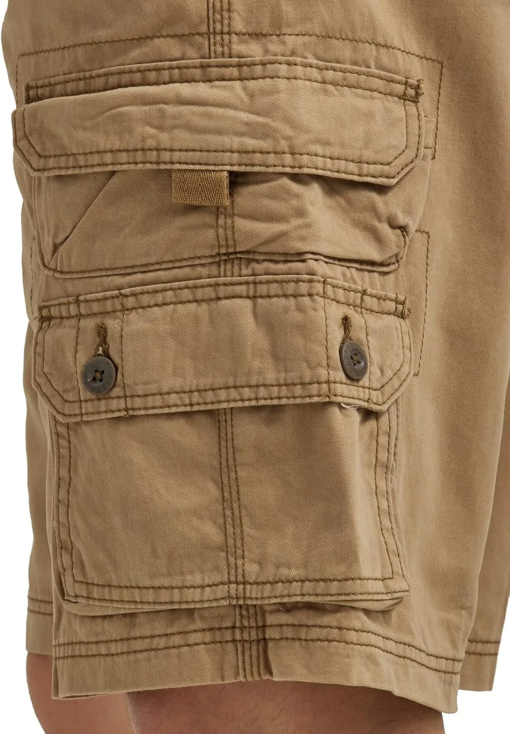 Lee Men's Big & Tall Dungarees Belted Wyoming Cargo Short