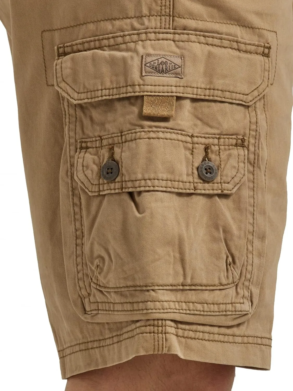 Lee Men's Big & Tall Dungarees Belted Wyoming Cargo Short