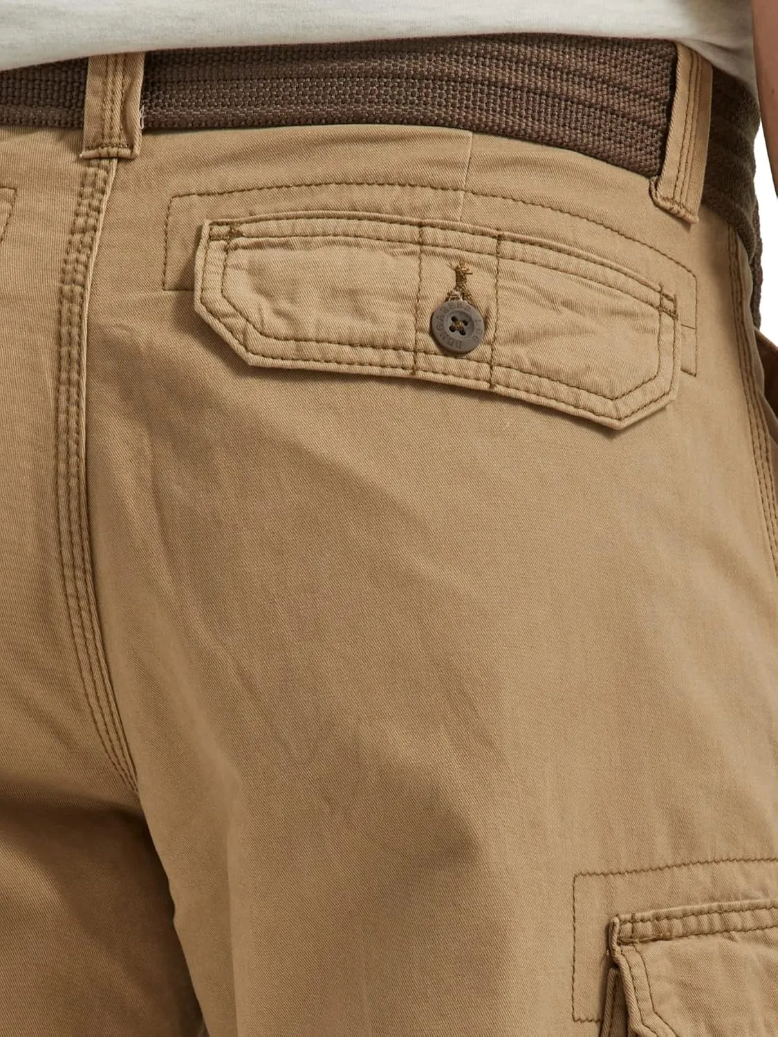 Lee Men's Big & Tall Dungarees Belted Wyoming Cargo Short