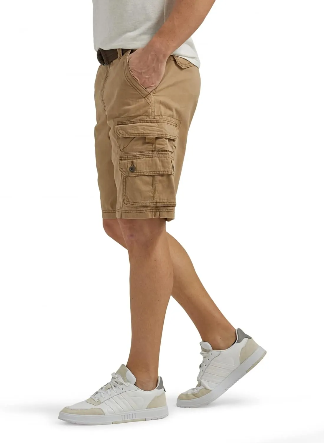 Lee Men's Big & Tall Dungarees Belted Wyoming Cargo Short