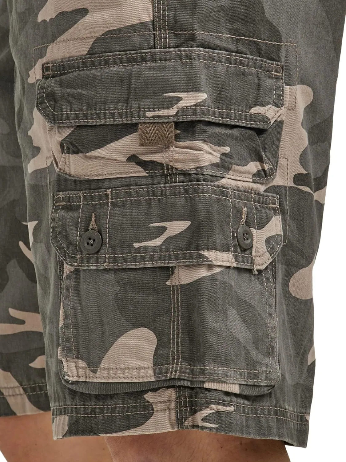 Lee Men's Big & Tall Dungarees Belted Wyoming Cargo Short