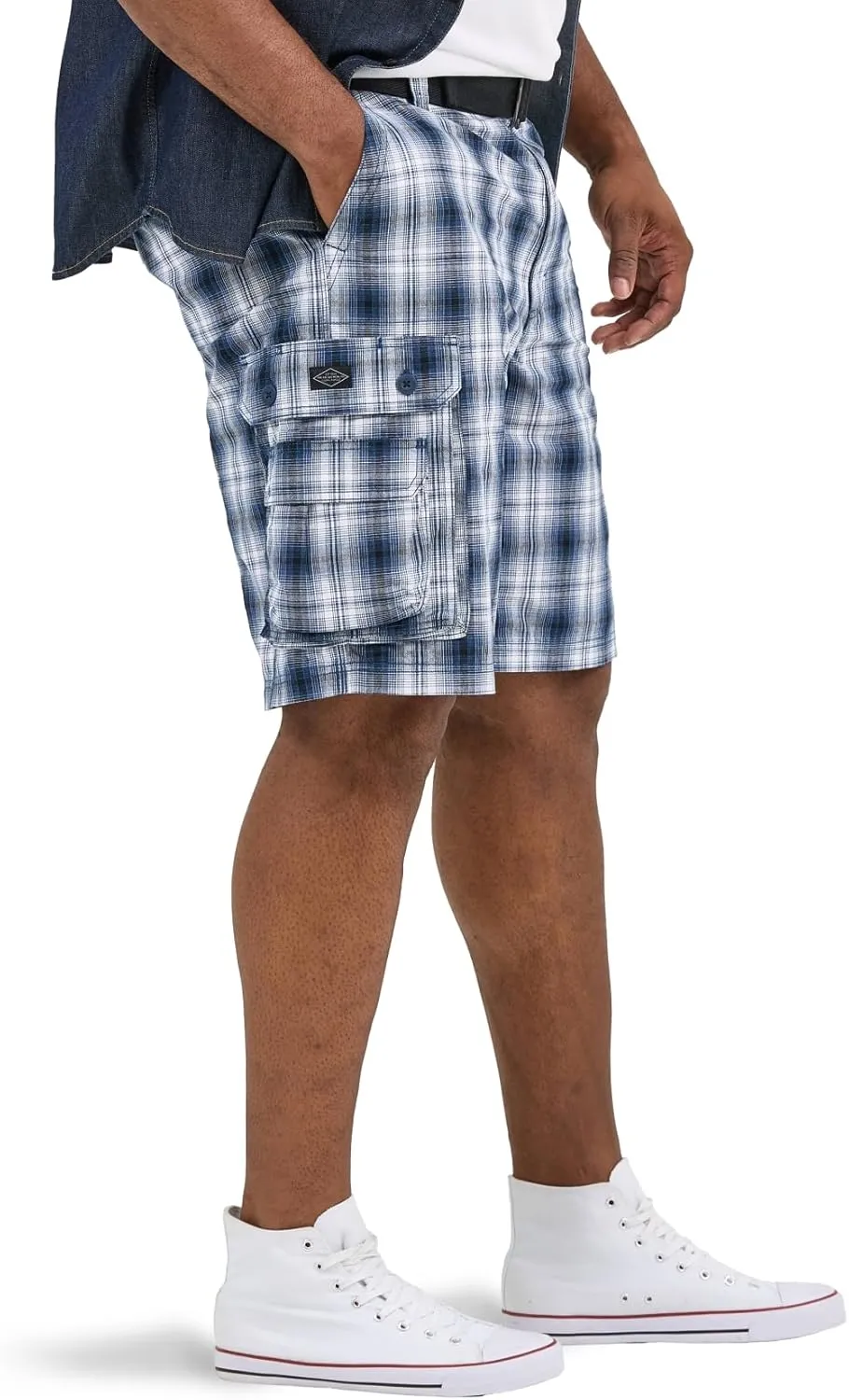 Lee Men's Big & Tall New Belted Wyoming Cargo Short