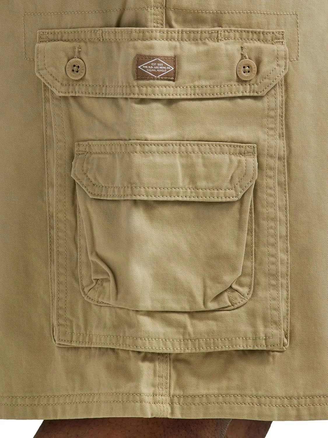 Lee Men's Big & Tall New Belted Wyoming Cargo Short