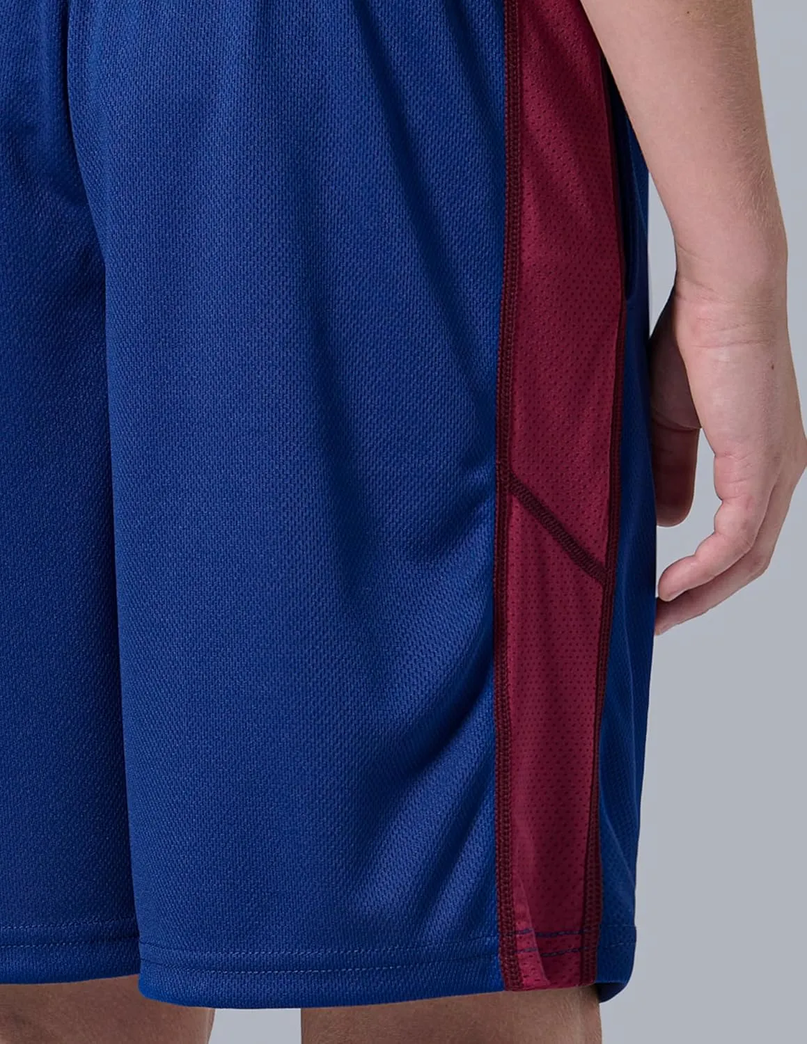Liberty Imports 5 Pack Big Boys Youth Athletic Mesh Basketball Shorts with Pockets Quick Dry Activewear