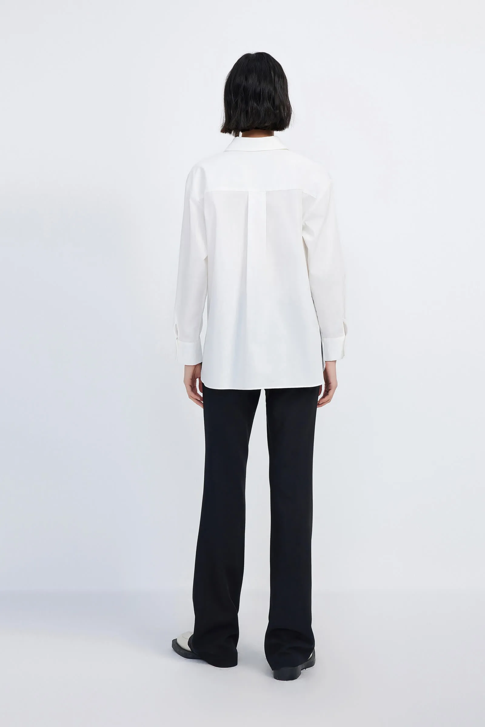 LILY Double-Zip Embroidered Shirt