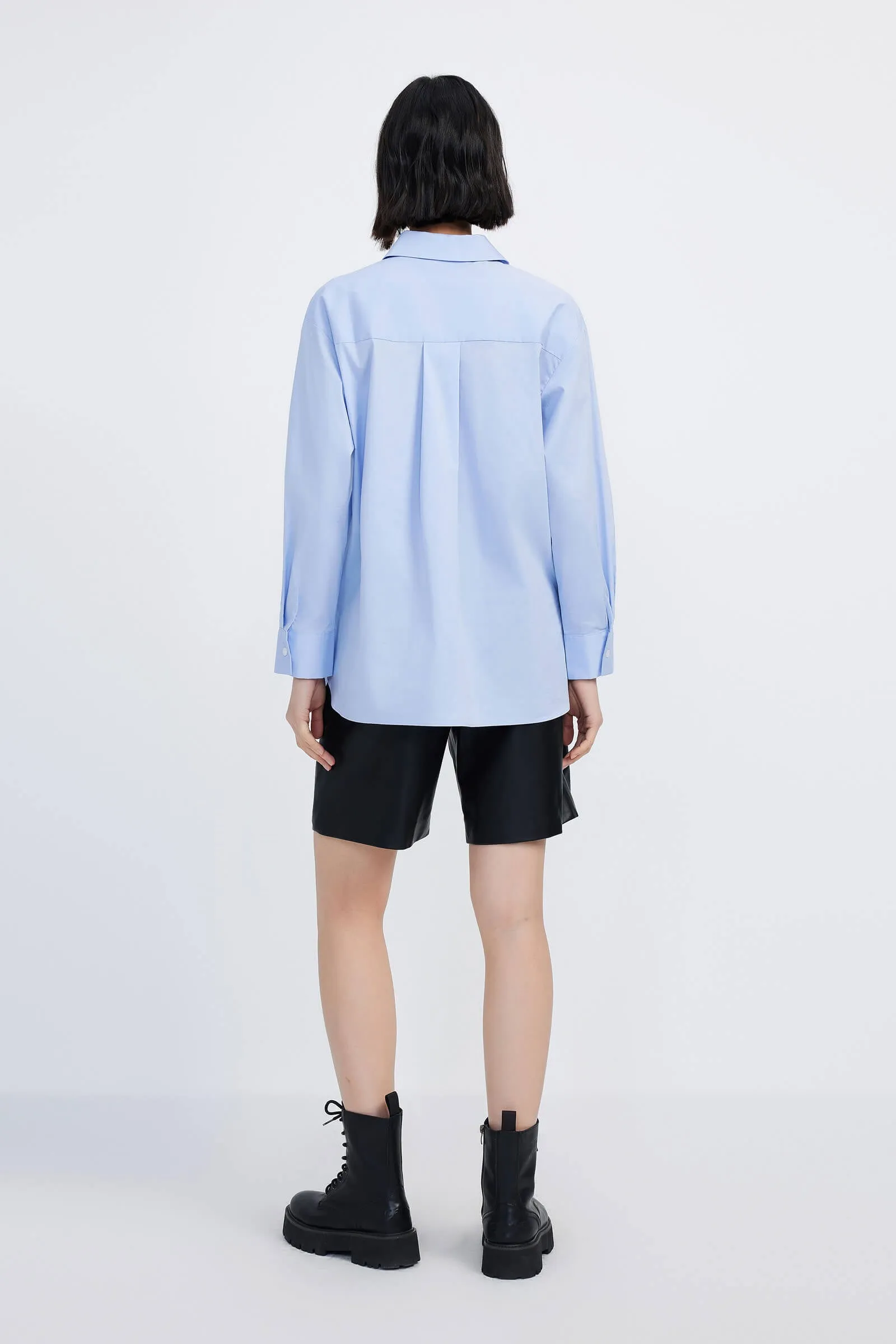 LILY Double-Zip Embroidered Shirt