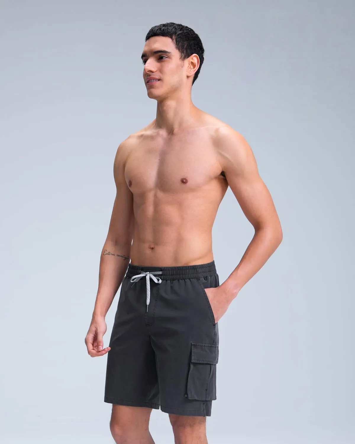 maamgic Mens Swim Trunks with Compression Liner 9 inch Quick Dry Men Bathing Suit Stretch Board Shorts