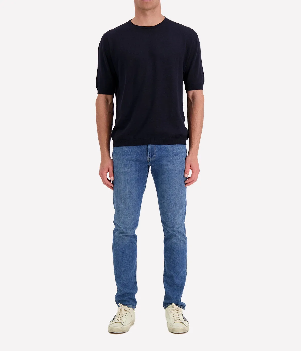 Man T-Shirt in Navy