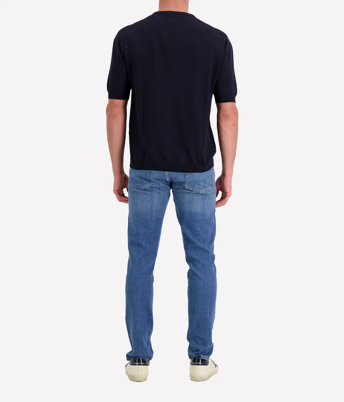 Man T-Shirt in Navy