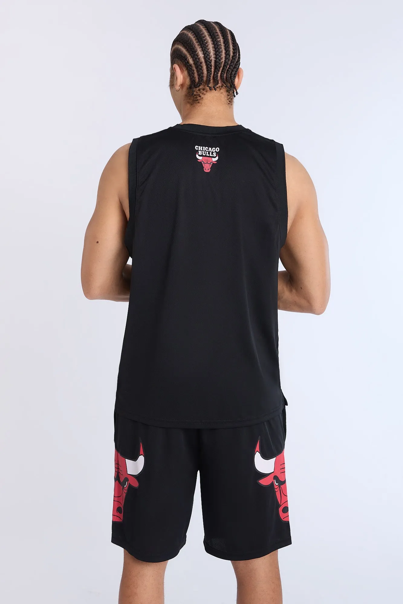 Mens Chicago Bulls Mesh Shorts