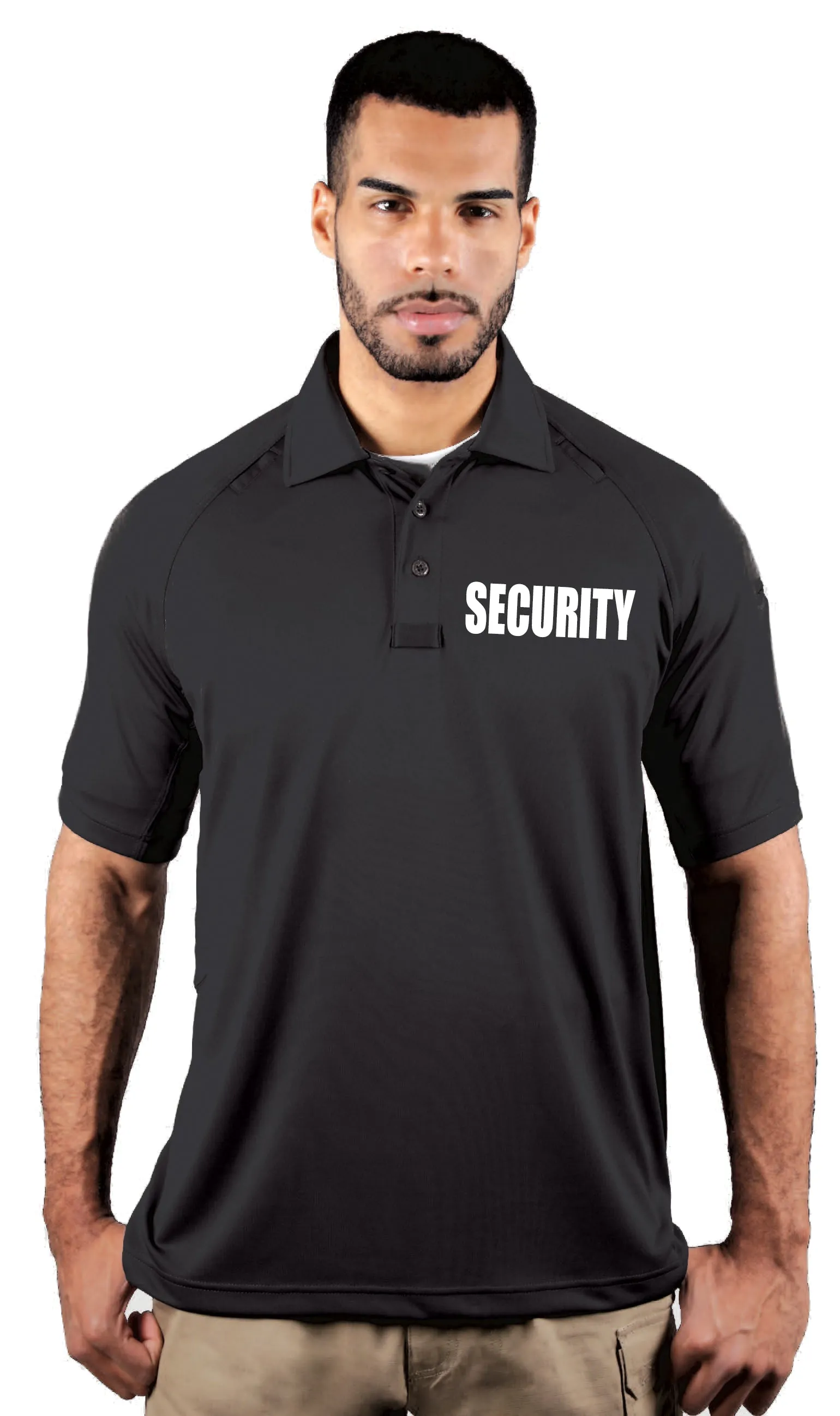 Men's Tactical Short Sleeve Polo (Security ID)