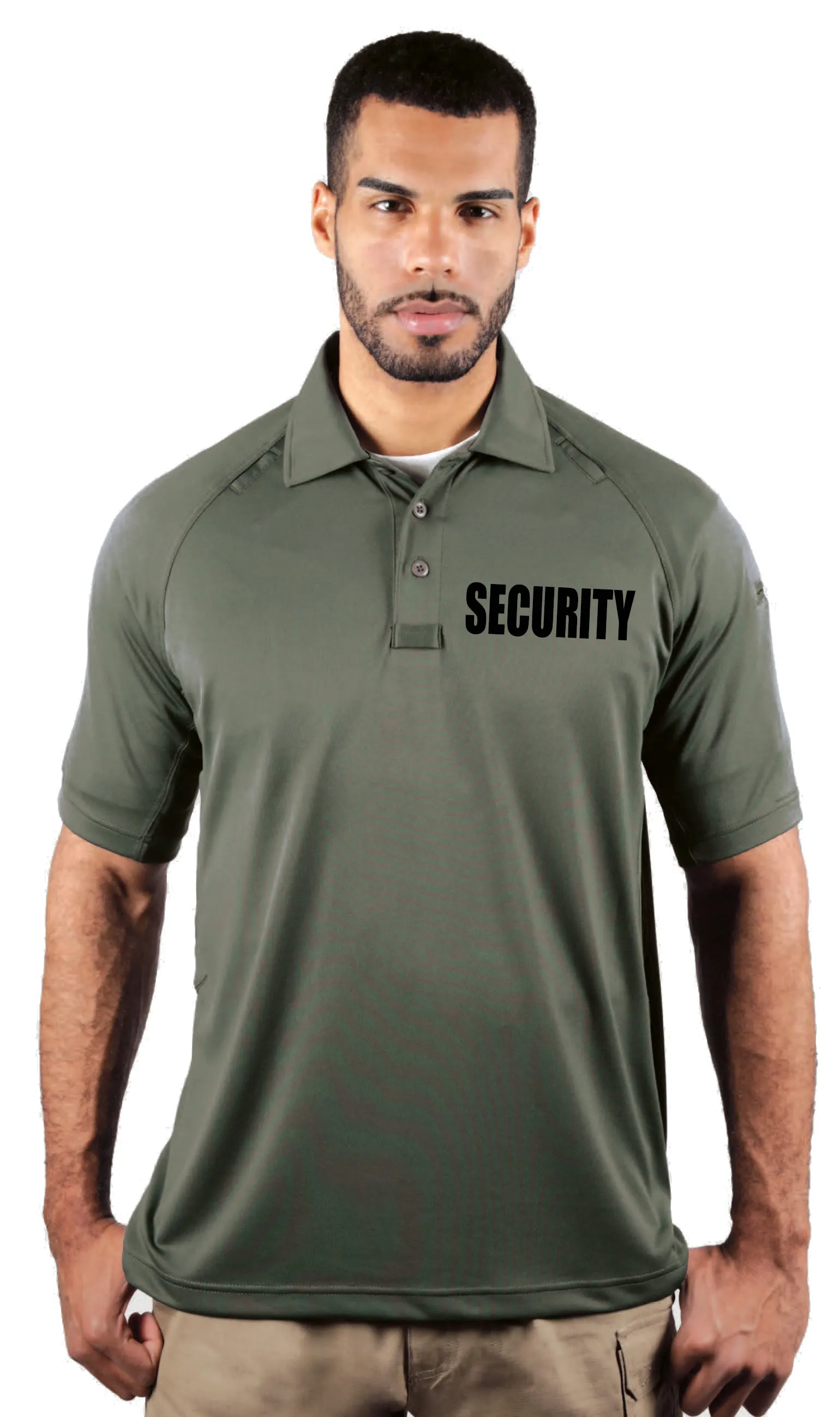 Men's Tactical Short Sleeve Polo (Security ID)