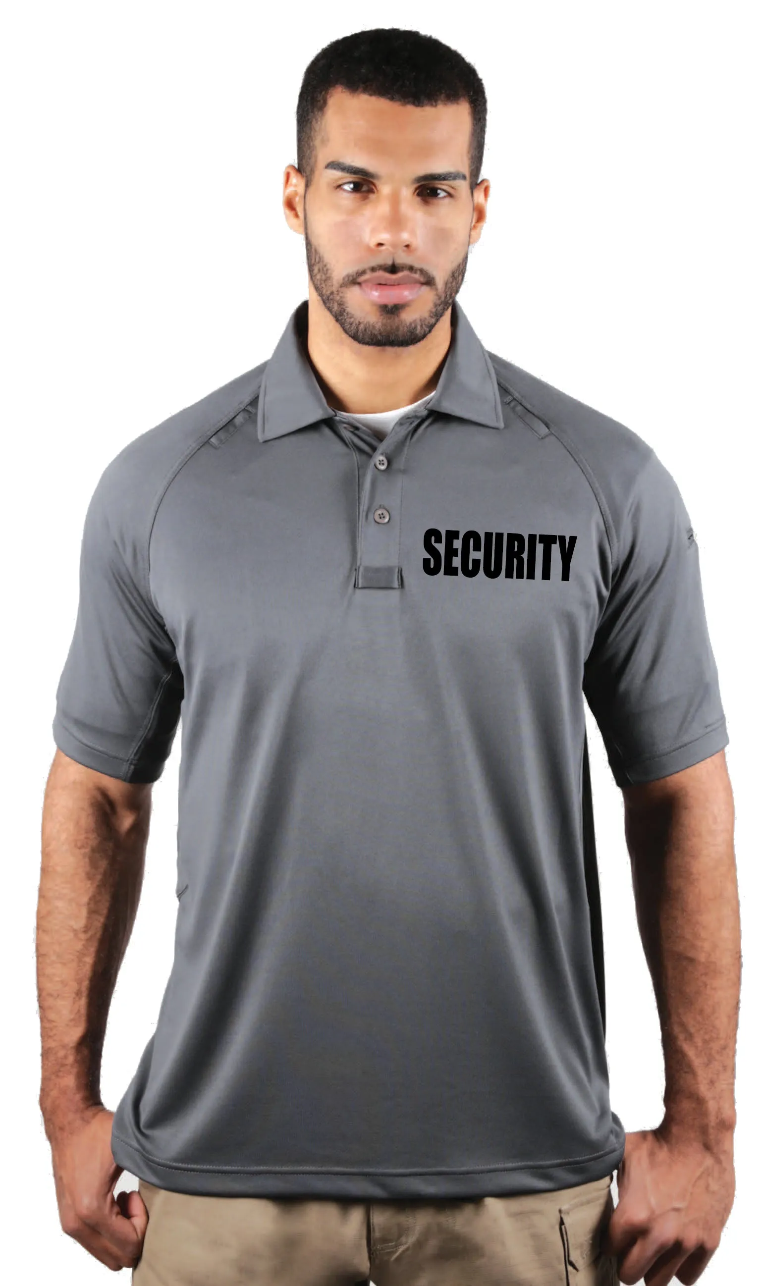 Men's Tactical Short Sleeve Polo (Security ID)