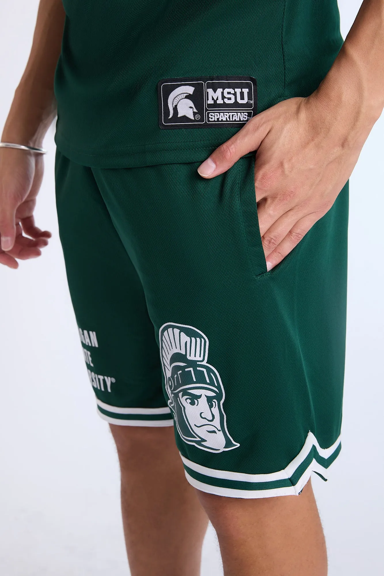 Michigan State Mesh Shorts