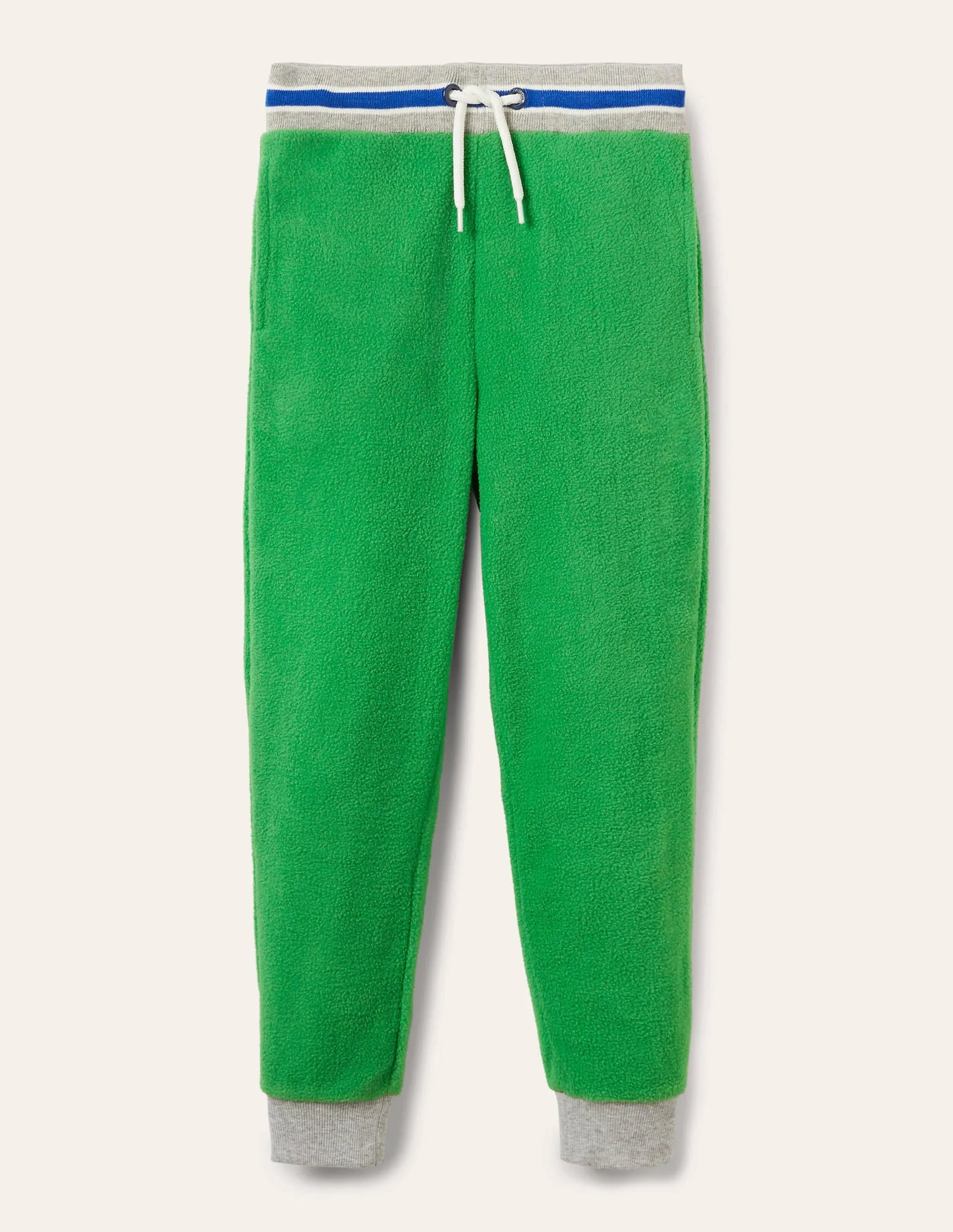Microfleece Joggers-Highland Green