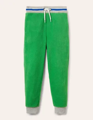 Microfleece Joggers-Highland Green