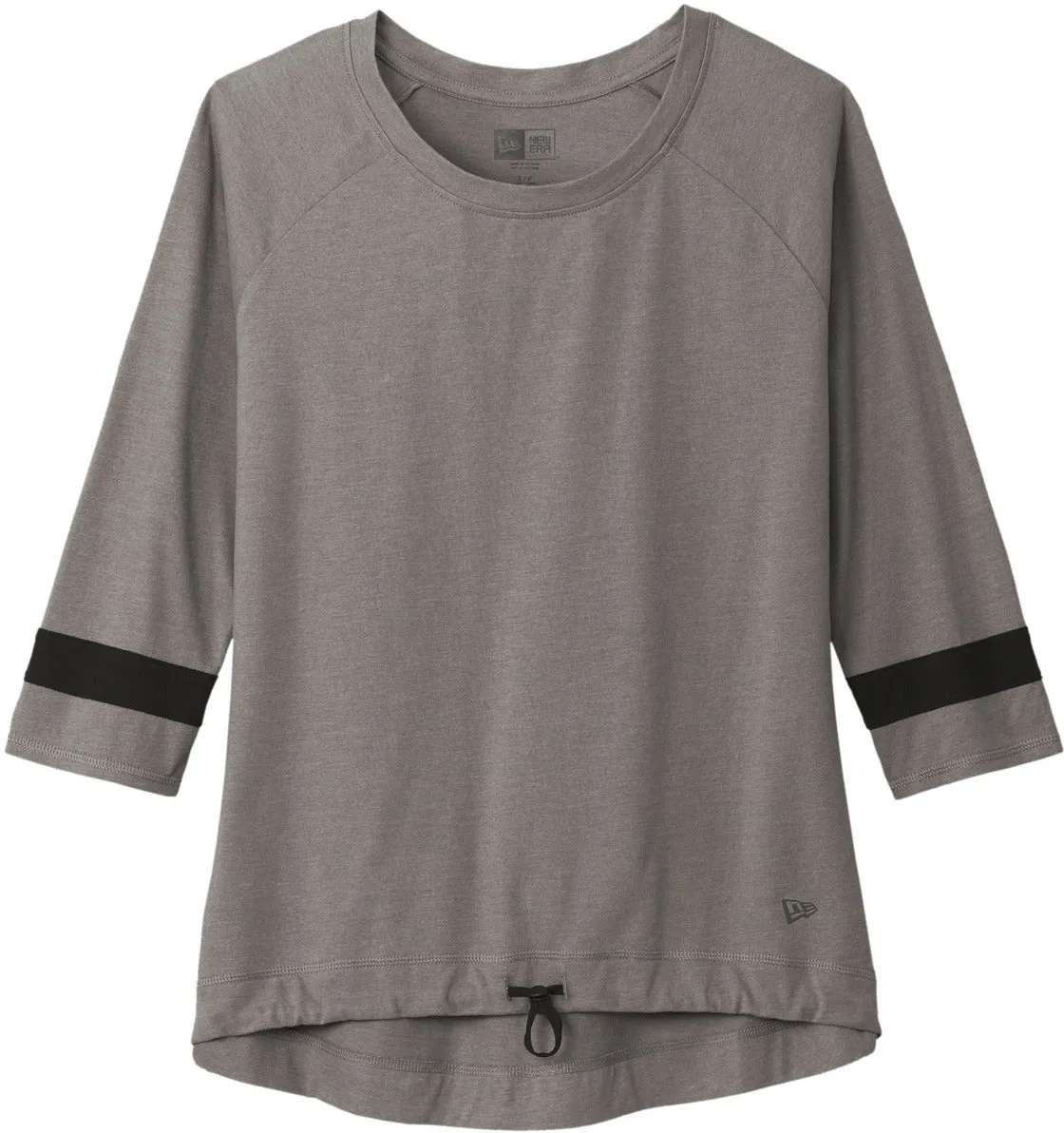 New Era Ladies Tri-Blend 3/4-Sleeve Tee