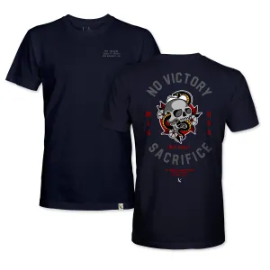 NO VICTORY TEE - NAVY