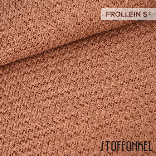 Organic Summer Jacquard - Bubbles - Taupe