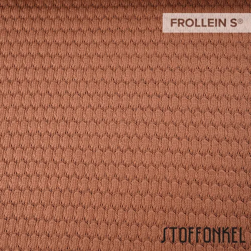 Organic Summer Jacquard - Bubbles - Taupe