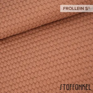 Organic Summer Jacquard - Bubbles - Taupe