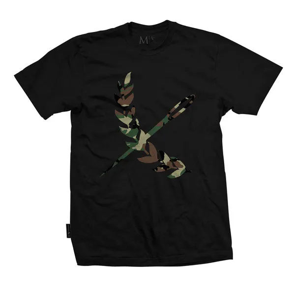 Oversized Imperial Tee - Black / Camo