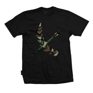 Oversized Imperial Tee - Black / Camo