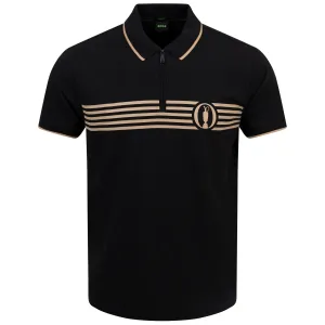 Pariq The Open Cotton Polo Black - AW24