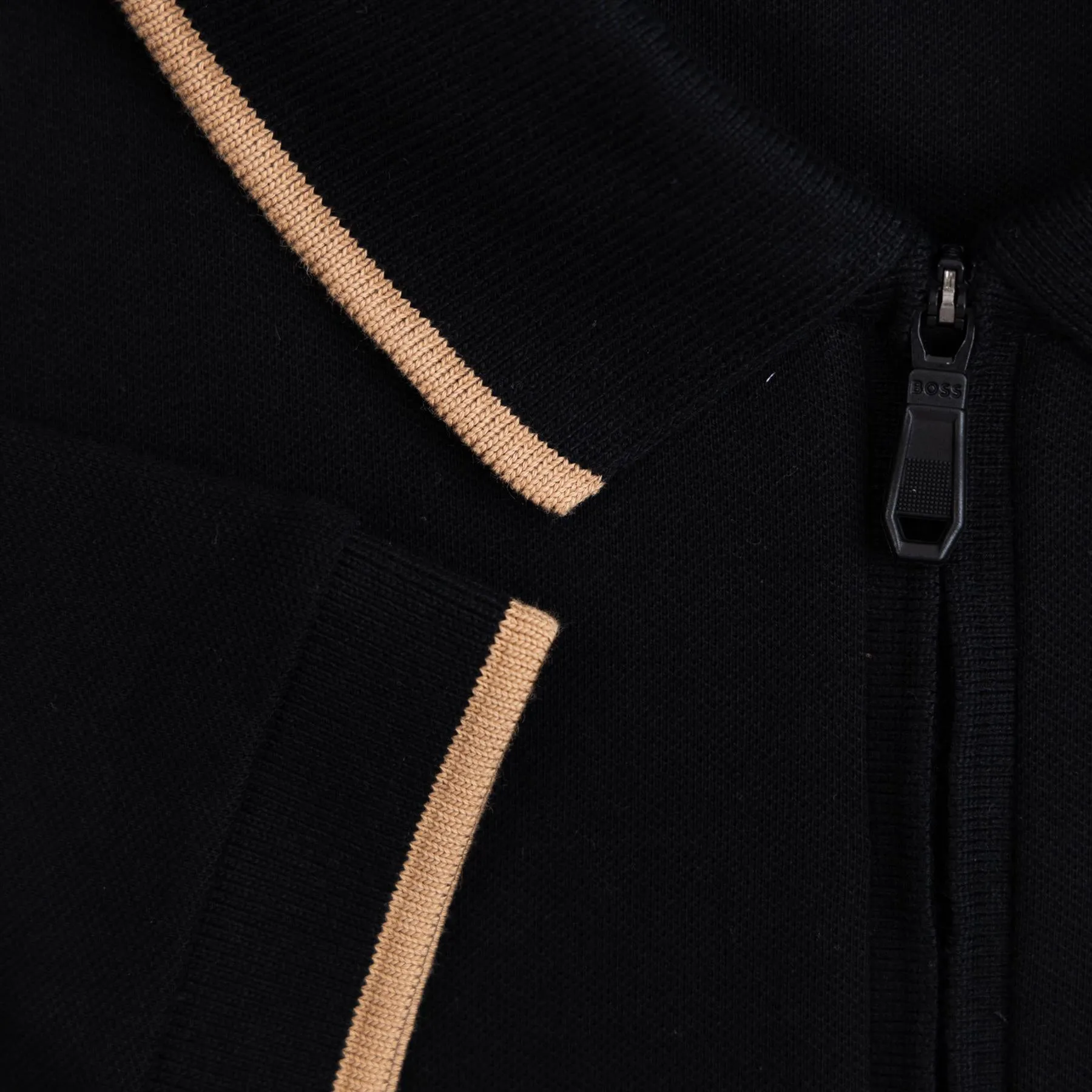 Pariq The Open Cotton Polo Black - AW24