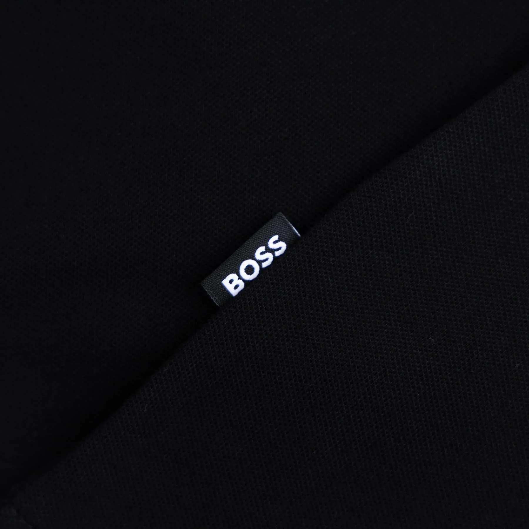 Pariq The Open Cotton Polo Black - AW24