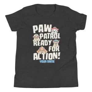 PAW Patrol Ready For Action Personalized Kids Premium T-Shirt