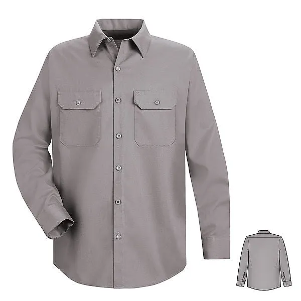 Red Kap Long Sleeve Utility Uniform Shirt - ST52