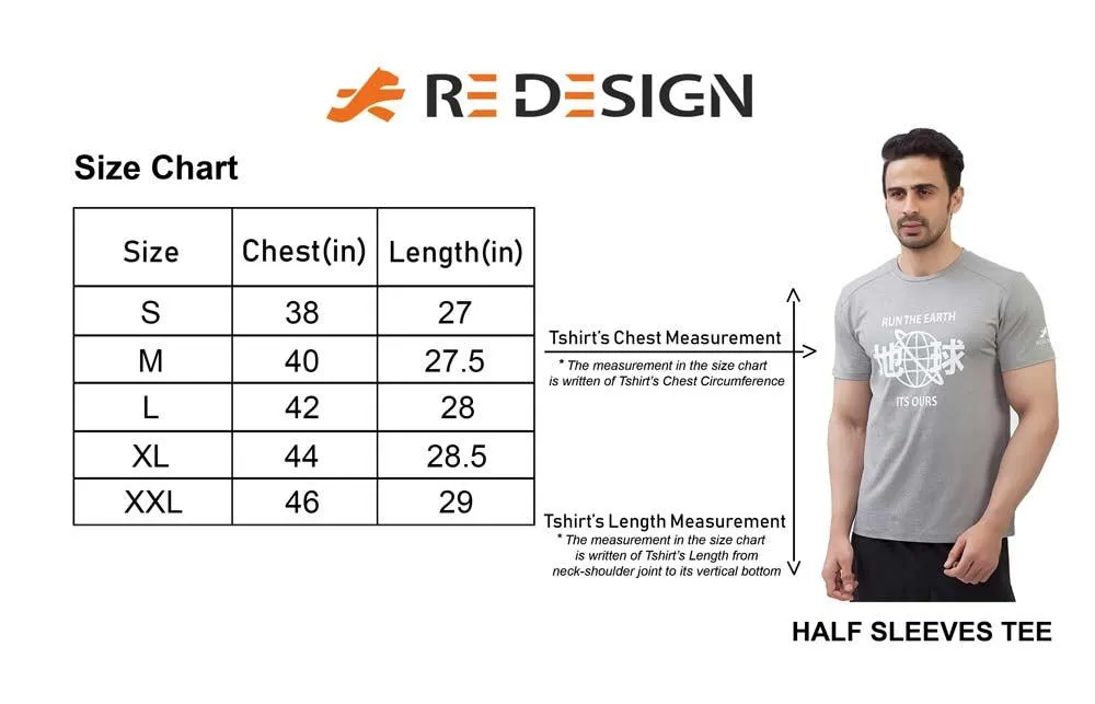 ReDesign Soft Thread Cotton T-Shirt | Men | KIBI Sports