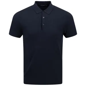 Ridge Rayon Silk Slim Fit Polo JL Navy - SS24
