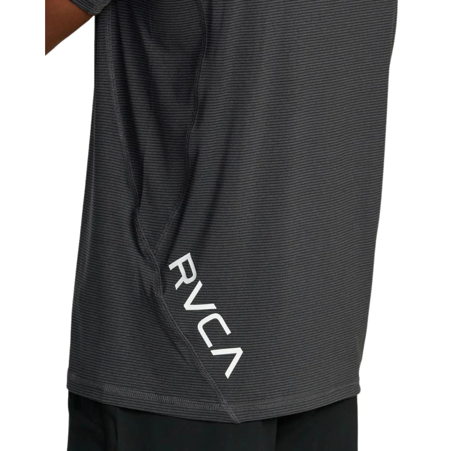 RVCA Vent Stipe S/S Performance Tee - Men's