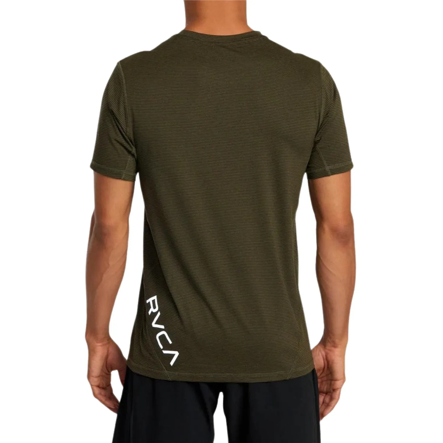 RVCA Vent Stipe S/S Performance Tee - Men's