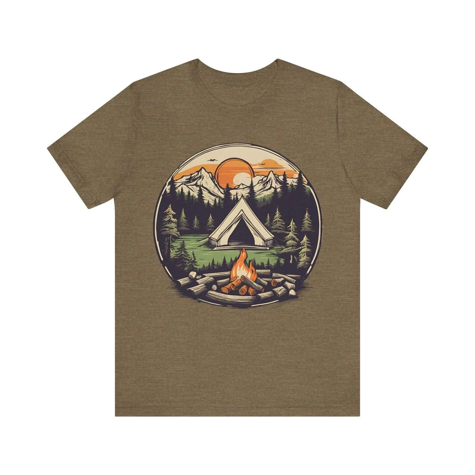 Summer Camp Wilderness Getaway T Shirt