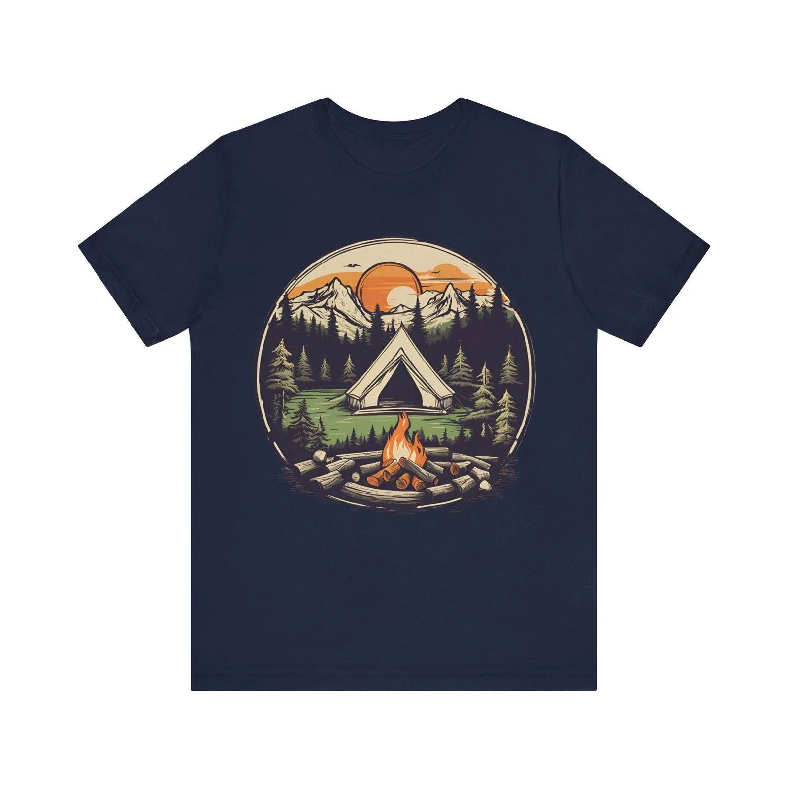 Summer Camp Wilderness Getaway T Shirt