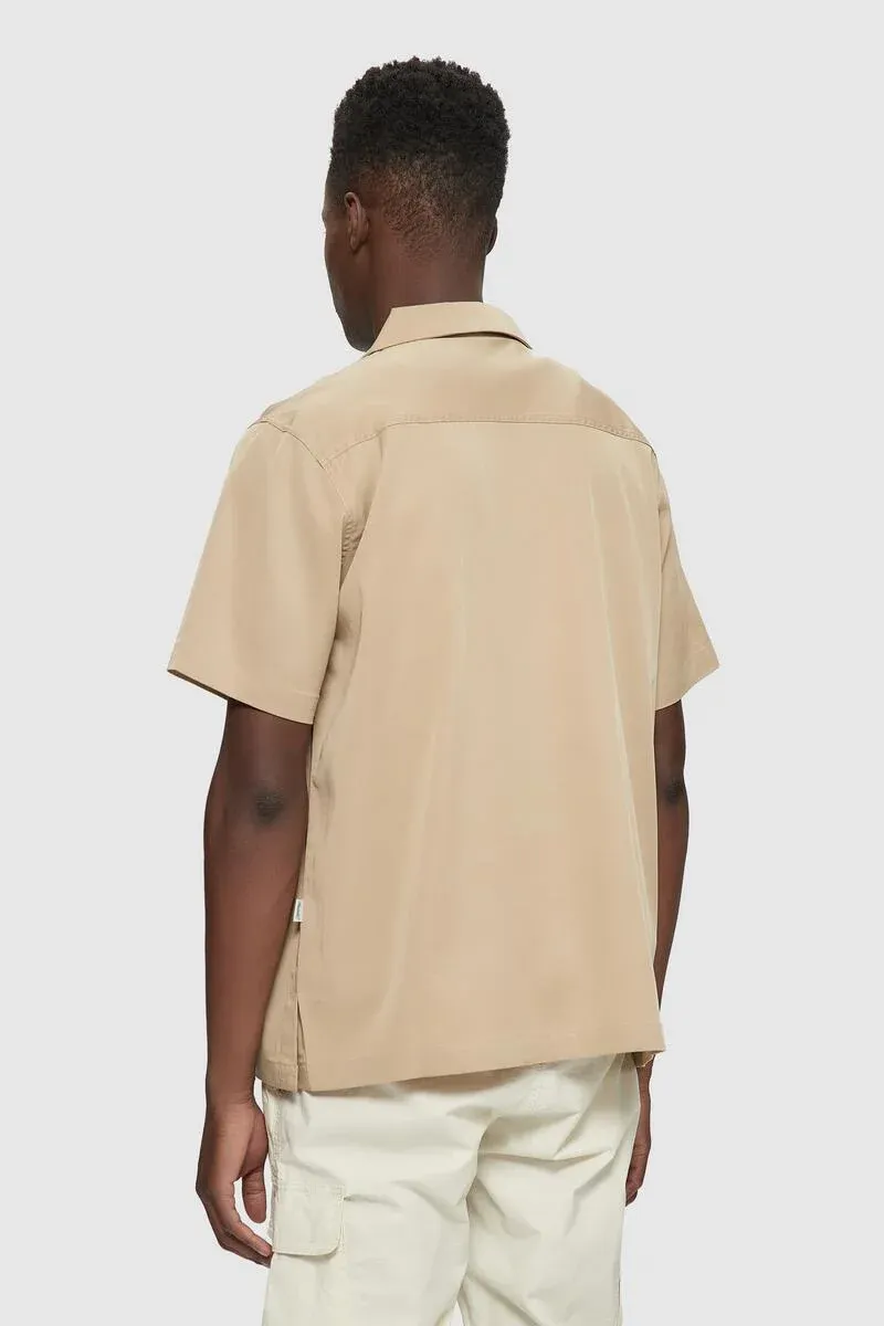 TENCEL YACHT SHIRT TAN
