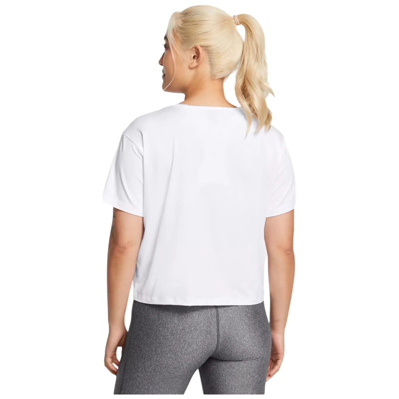Under Armour Ladies Motion Cropped T-Shirt