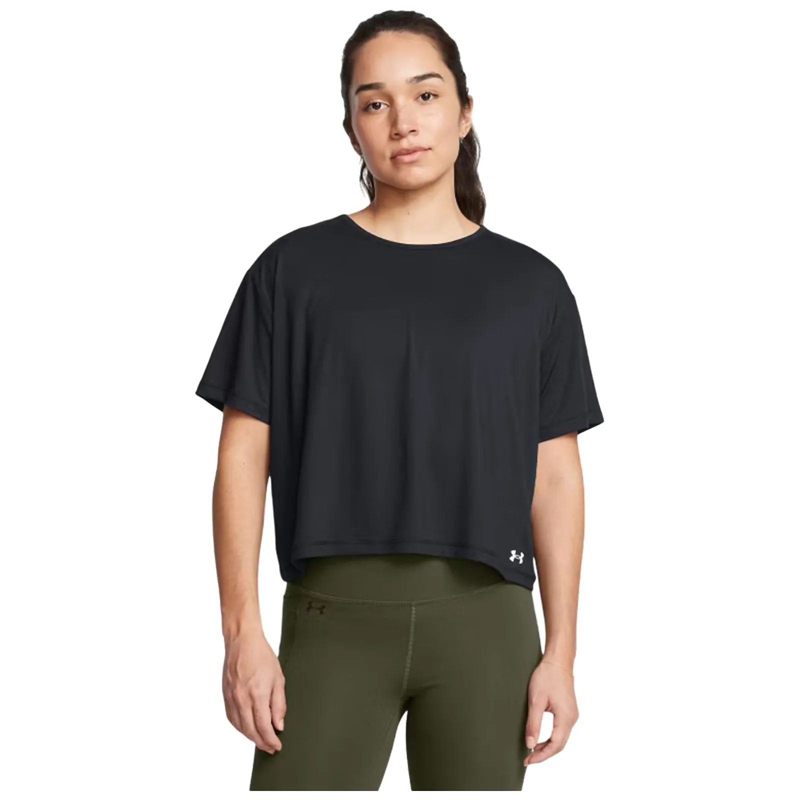 Under Armour Ladies Motion Cropped T-Shirt