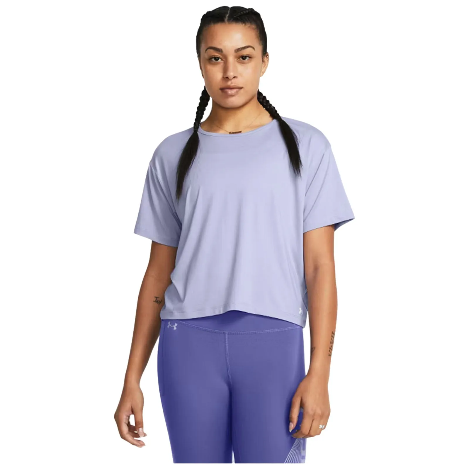 Under Armour Ladies Motion Cropped T-Shirt