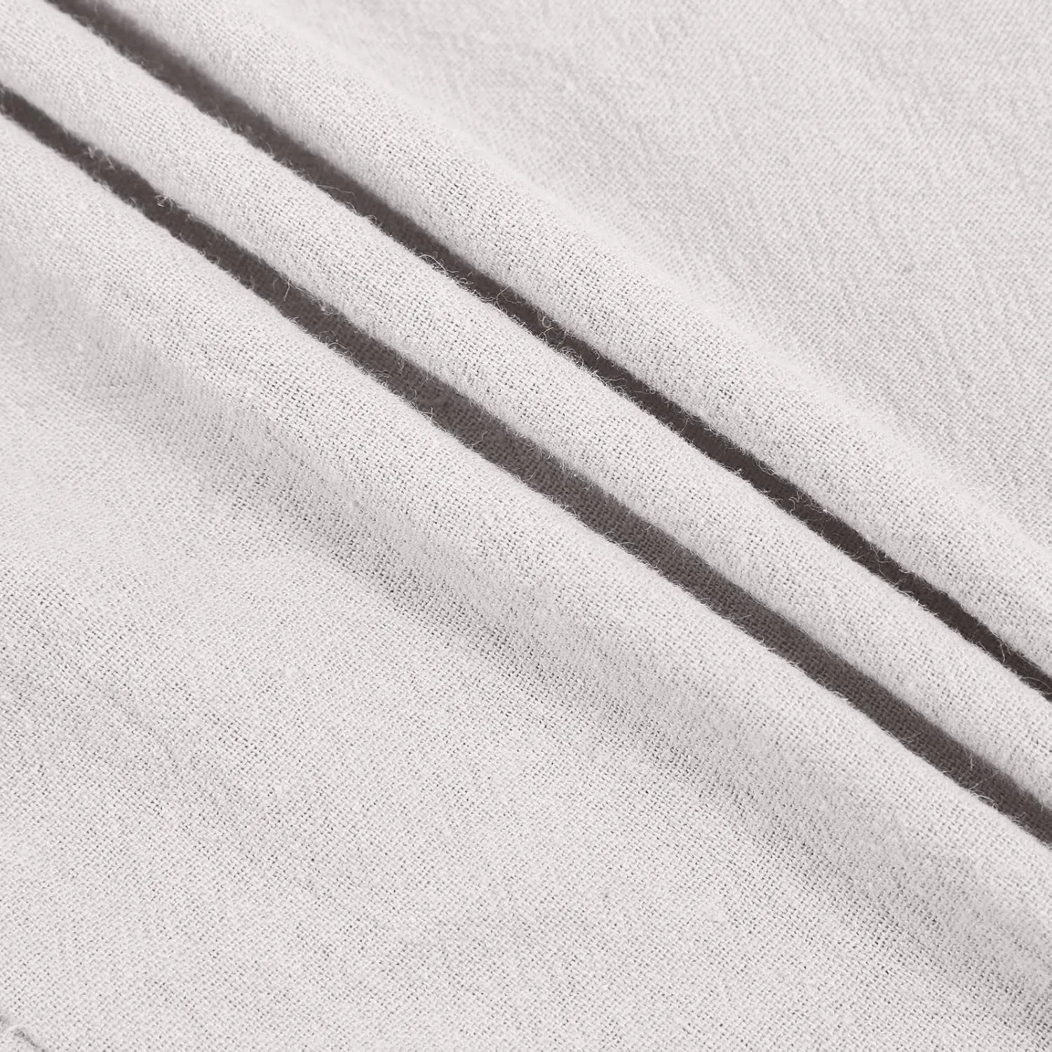 Women Summer Casual Cotton Linen Pants Loose High Waist Capris Lounge Trousers Wide Leg Cropped Pants for Casual