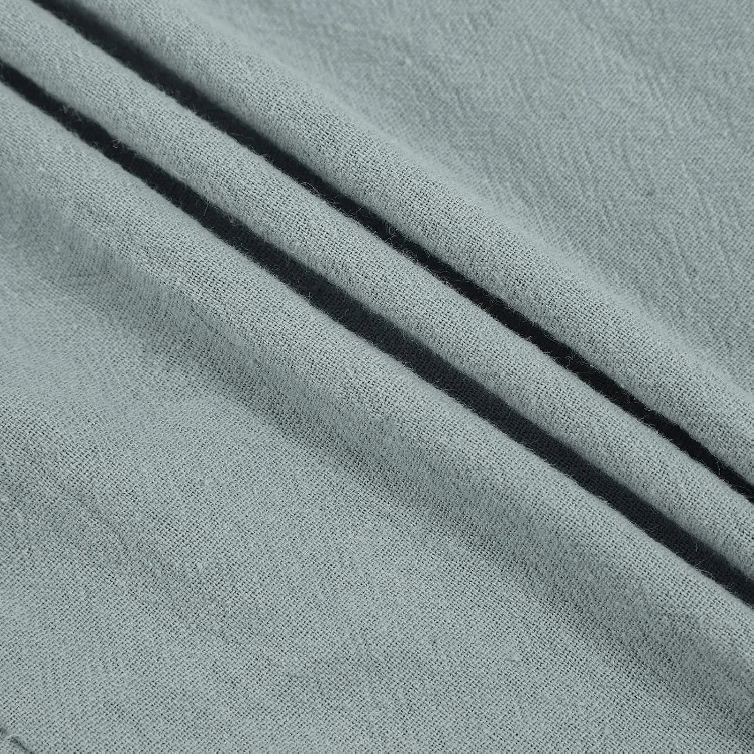 Women Summer Casual Cotton Linen Pants Loose High Waist Capris Lounge Trousers Wide Leg Cropped Pants for Casual