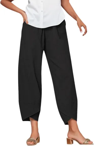 Women Sweatpants Suits Dressy Casual Open Bottom Classy for Church Elastic Waist Ankle Length Women Pants Suits Dressy Women Trousers High Waisted Women Sweatpants Petite Women Capri Joggers