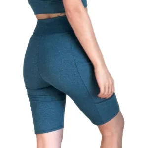 Women's Teal Biker Shorts