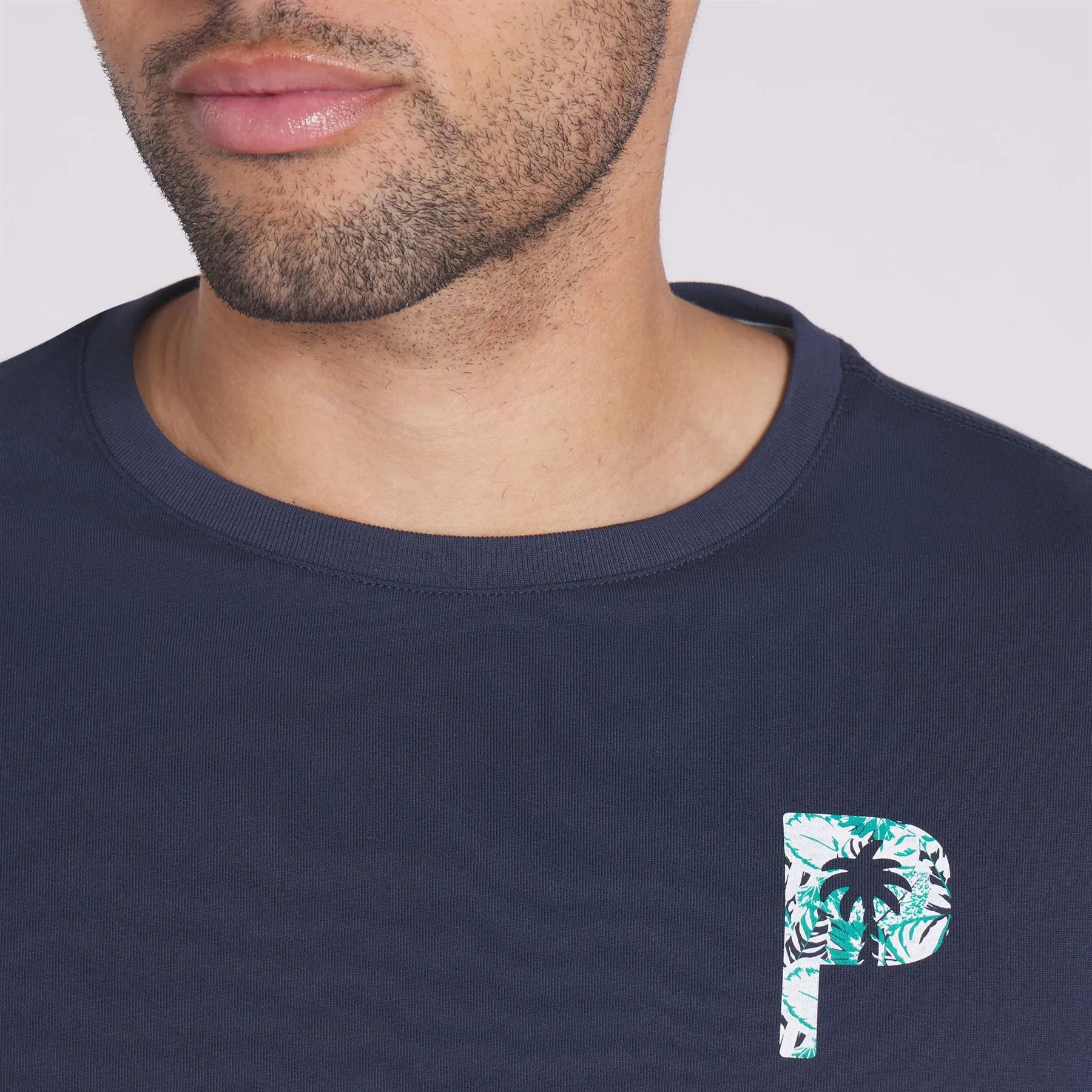 x PTC Glitch Graphic Tee Deep Navy - AW24